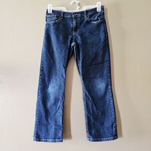 Arizona Boys Husky Blue Jeans